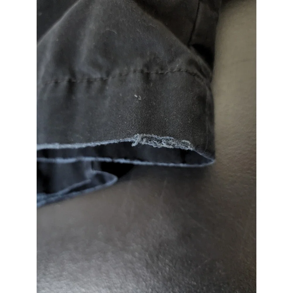 Calvin Klein Jeans Mens Size 34x30‎ Chino Straight Low Rise Black Pants